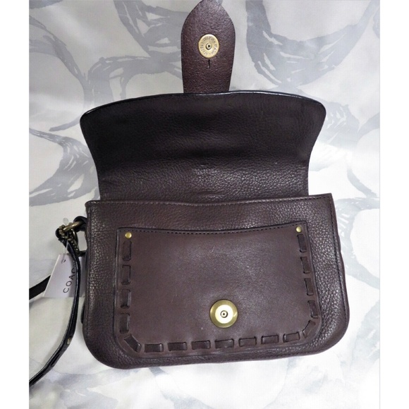 ❤️NEW COACH LEGACY THOMPSON BROWN LEATHER LARGE WRISTLET BAG 65TH ANNIVERSARY❤️ - Picture 2 of 10